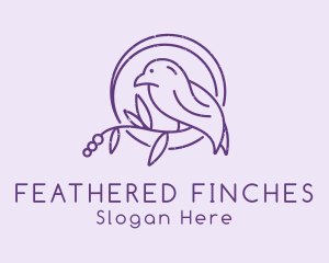 Avian Bird Plant logo design