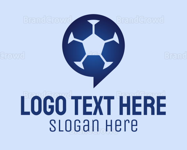 Soccer Chat App Logo