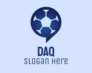 Soccer Chat App logo design
