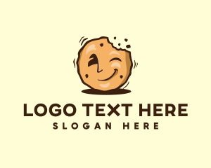 Bakeshop - Cartoon Food Cookie logo design