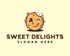 Cartoon Food Cookie logo design