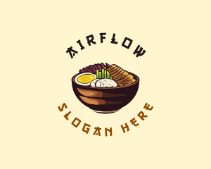 Korean Asian Food Logo