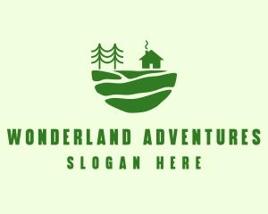 Campsite Outdoor Adventure logo design