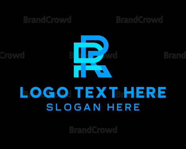 Modern Business Minimalist Letter R Logo