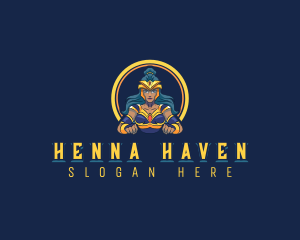 Hera Goddess Deity logo design