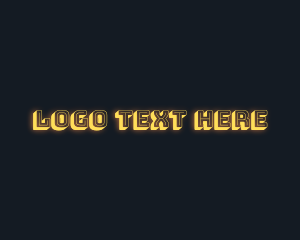 Yellow - Cyber Tech Glow logo design
