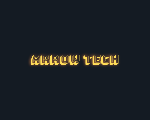 Cyber Tech Glow logo design