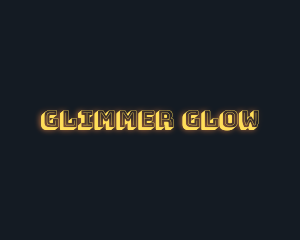 Cyber Tech Glow logo design