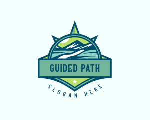 Path - Mountain Path Location logo design