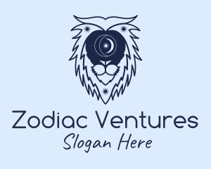 Zodiac - Astral Zodiac Lion logo design