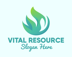 Resource - Natural Gas Fire logo design