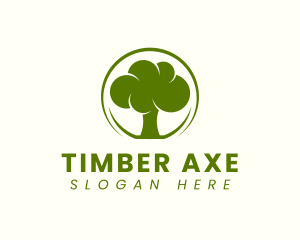 Green Tree Plant Logo