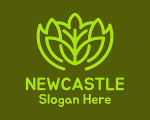 Green Botanical Garden  Logo
