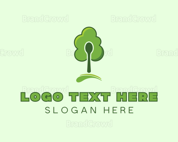 Organic Spoon Tree Logo