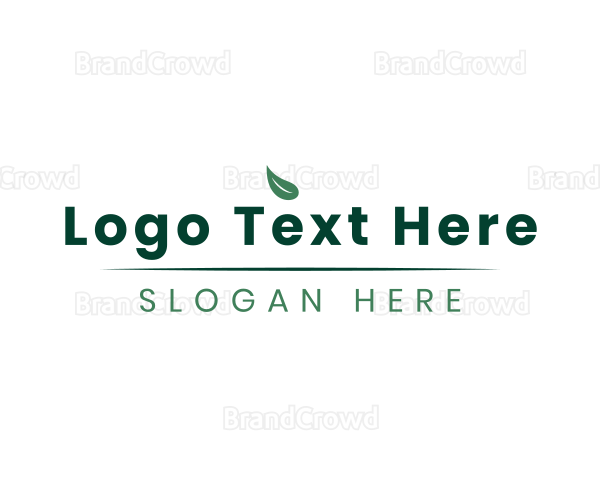 Generic Natural Eco Logo