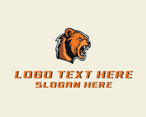 League - Wild Bear Gaming logo design