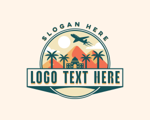 Tourist Travel Vacation Logo