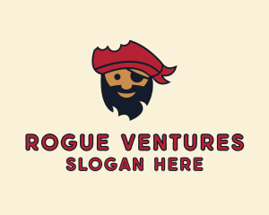 Outlaw - Pirate Sailor Cartoon logo design