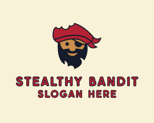 Thief - Pirate Sailor Cartoon logo design