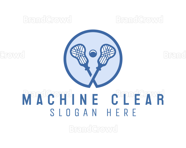 Sports Lacrosse Sticks Logo