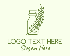 Essential Oil - Natural Essential Oil logo design