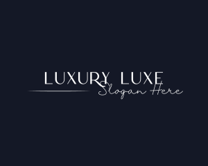 Luxurious Feminine Brand logo design