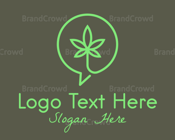 Cannabis Chat Support Logo