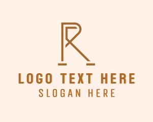 Golden - Legal Advice Law Firm logo design