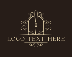 Carpentry Tool - Premium Wood Chisel logo design