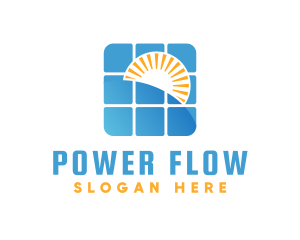 Sustainable Power Energy logo design