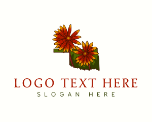 Botanical - Oklahoma Botanical Flower logo design