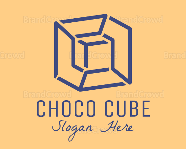 Cube Box Shape Logo