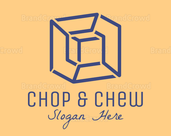 Cube Box Shape Logo