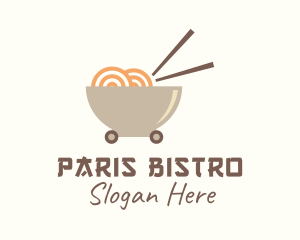 Soup Bowl Cart logo design