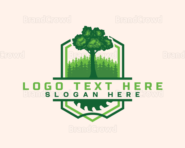 Nature Tree Woodwork Logo
