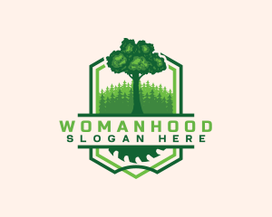 Nature Tree Woodwork Logo