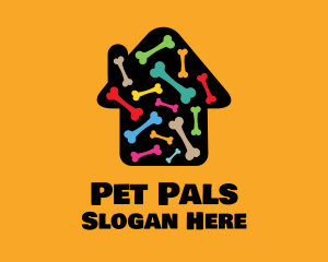 Pet Bone Kennel logo design