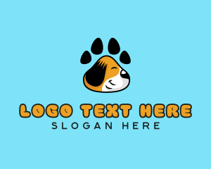 Grooming - Paw Pet Dog logo design