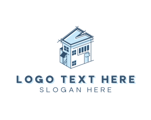 Residence - Architectural Home Property logo design