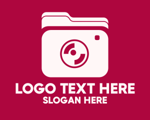 Social Media - White Camera Files logo design