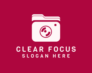 Focus - Camera Files Photography logo design