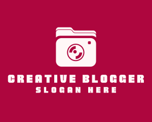 Blogger - Camera Files Photography logo design