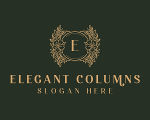 Elegant Flower Boutique logo design