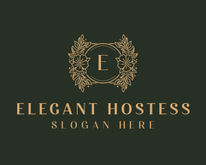 Elegant Flower Boutique logo design