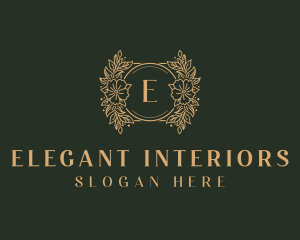 Elegant Flower Boutique logo design