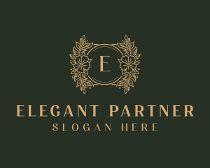 Elegant Flower Boutique logo design