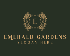 Elegant Flower Boutique logo design