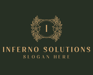 Elegant Flower Boutique logo design