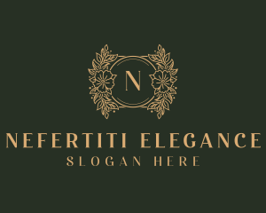 Elegant Flower Boutique logo design