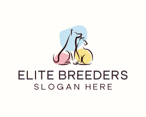 Animal Pet Grooming logo design